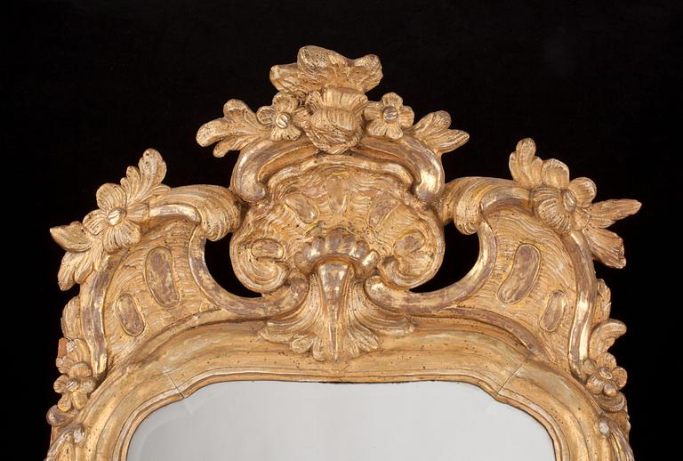 SPEGEL. Sverige, 1700-talets andra hälft. Rokoko.