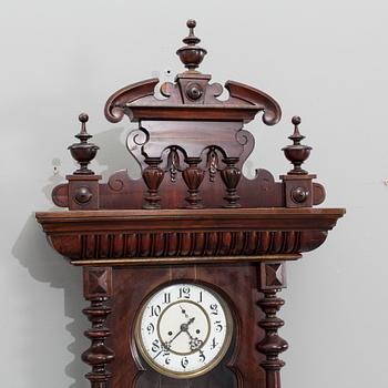 An app 1900 Gustav Becker wall clock.