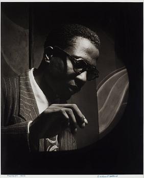 94. William Gottlieb, "Thelonius Monk", 1940s.