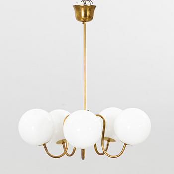 Pendant lamp, 1950's.