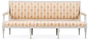 A Gustavian sofa by J. Lindgren.