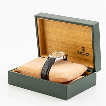 Rolex, Datejust, armbandsur, "Linen sigma dial", 36 mm.
