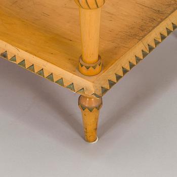 Yrjö Blomstedt, Sängynpäädyt, avohylly ja seinähylly 1898.