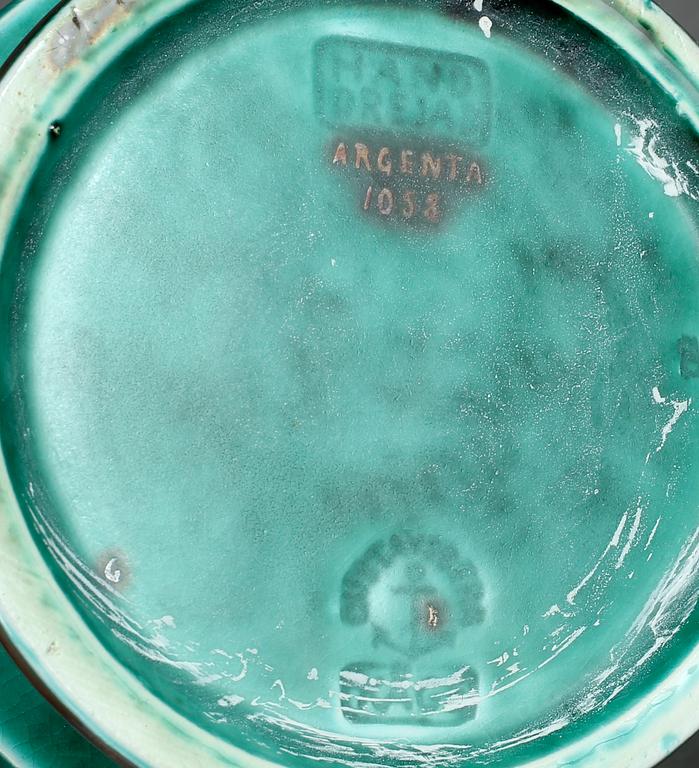 VAS, stengods, "Argenta" Wilhelm Kåge, Gustavsberg.
