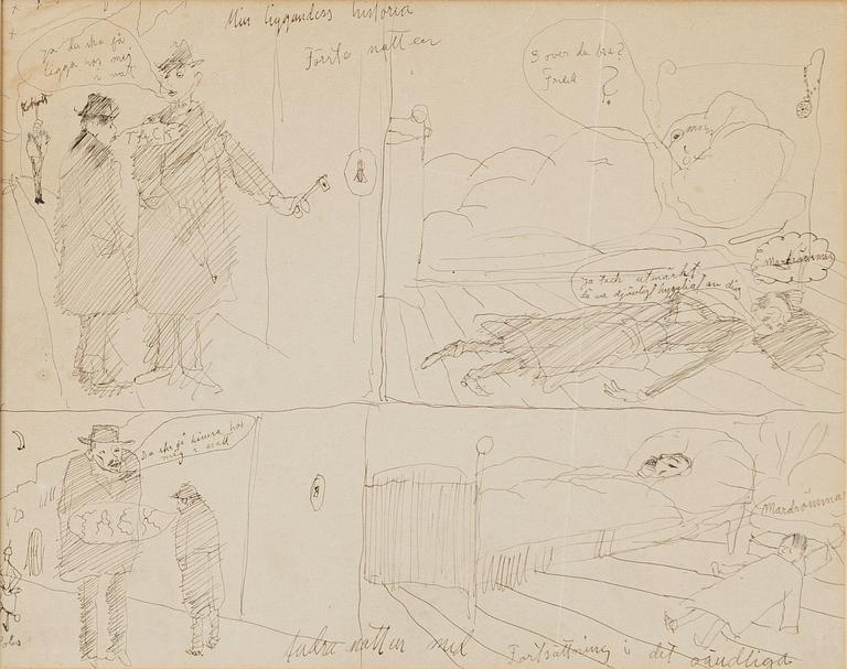 Axel Fridell, "Min liggandes historia".