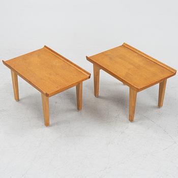 Sidobord/pallar, ett par. "Novett", IKEA. 1960-tal.