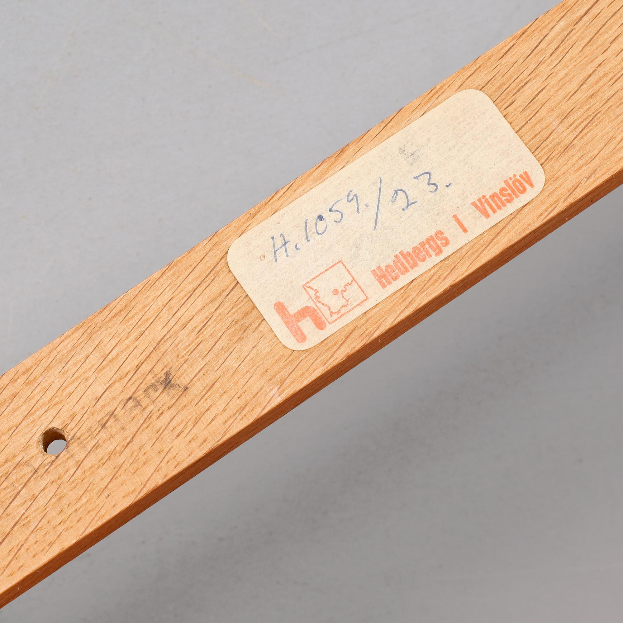 VÄGGHYLLOR, ett par, Hans J Wegner, Danmark, 1900-talets andra hälft.