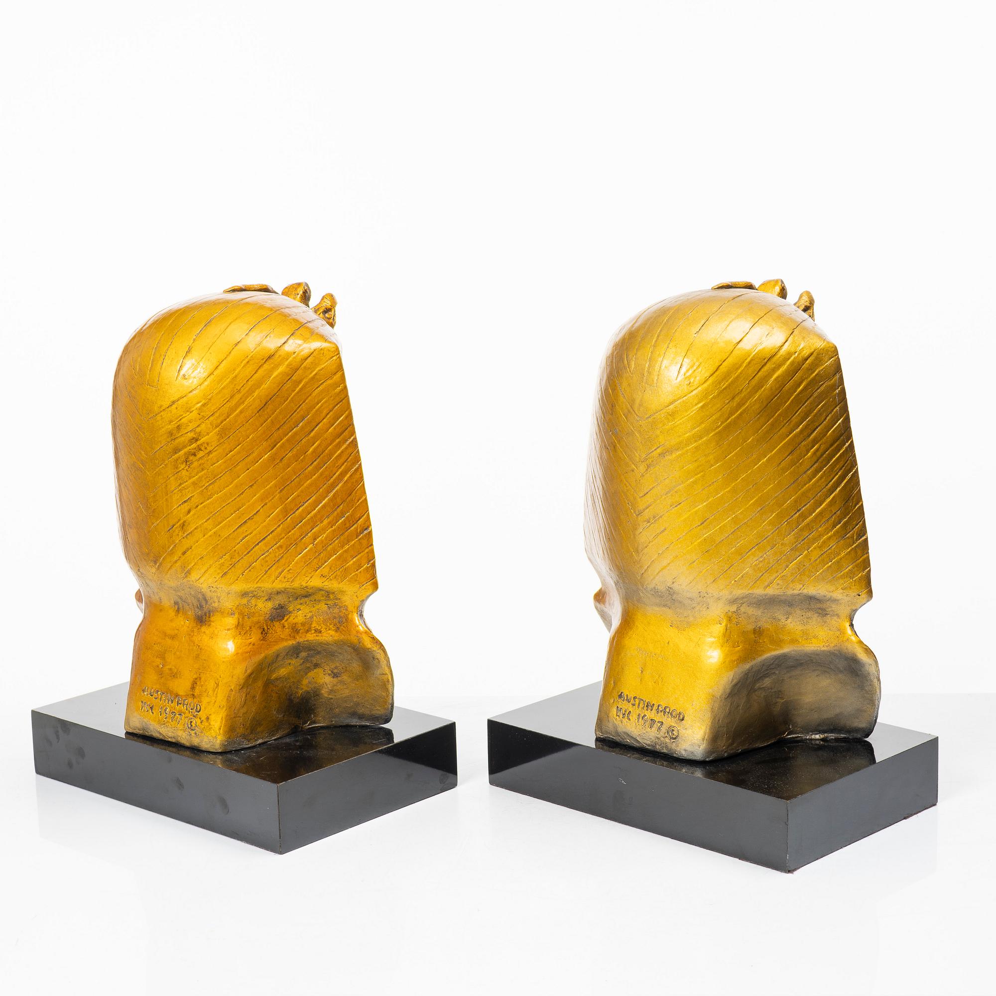 Byster, ett par, "Farao", Austin productions, 1977.