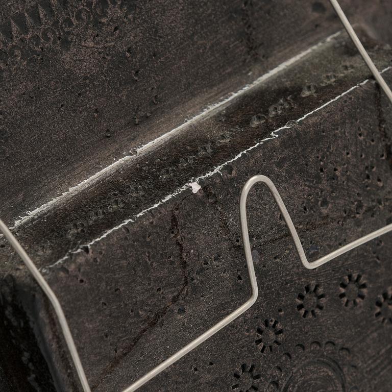 Rut Bryk, a stoneware wall relief, signed BRYK.