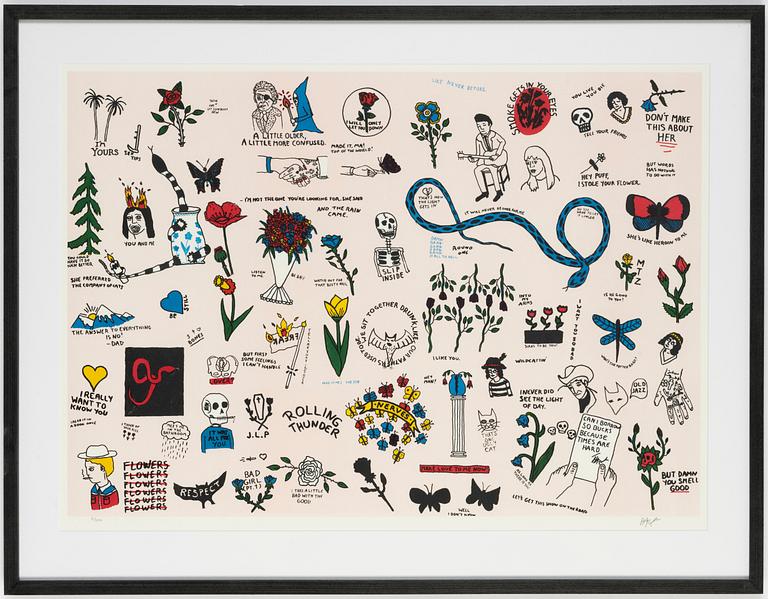 Harry Anderson, lithograph in colours, signed 2/250.