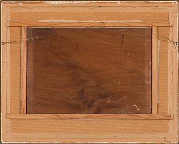 Berndt Lindholm, oil on board, signed and dated 1893.