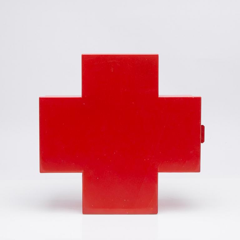 Thomas Eriksson, Wall cabinet, "Red Cross Cabinet", for Cappellini, 1990s.
