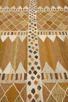Marianne Richter, matto, "Josefina ljusbrun", tapestry weave, ca 303-305 x 230-235 cm, signed AB MMF MR.