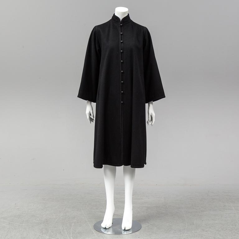 YVES SAINT LAURENT, a 1960's-70's coat, size 36.