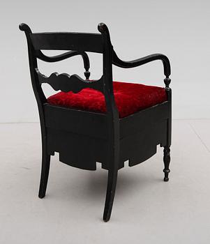 POTTSTOL, 1800-talets andra hälft.