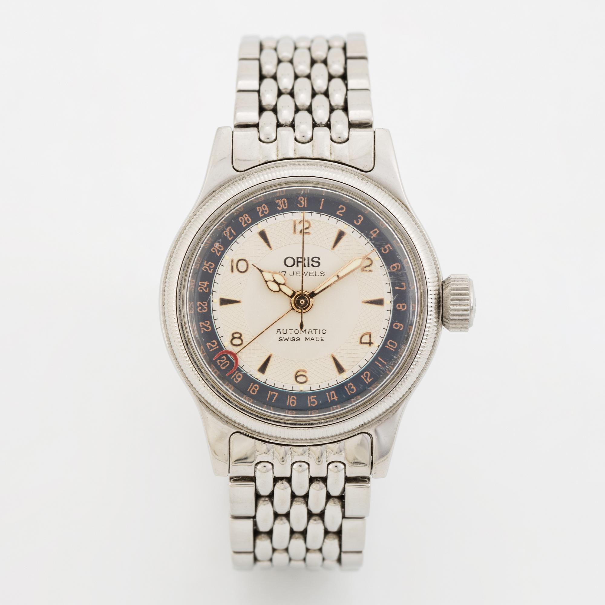 Oris Big Crown Pointer Date wristwatch 32 mm. Bukowskis