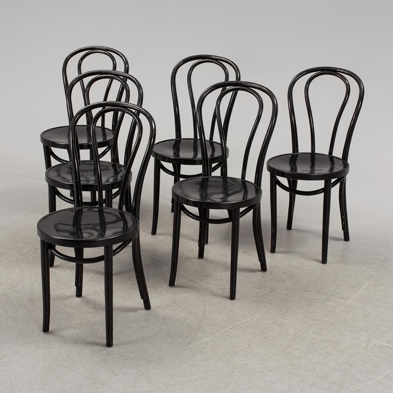 GILLIS LUNDGREN, stolar, 6 st, "Öglan", IKEA, 1970/80-tal.