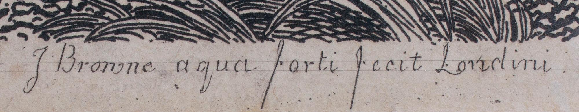 ETSNING, 1700/1800-tal, efter Savator Rosa.
