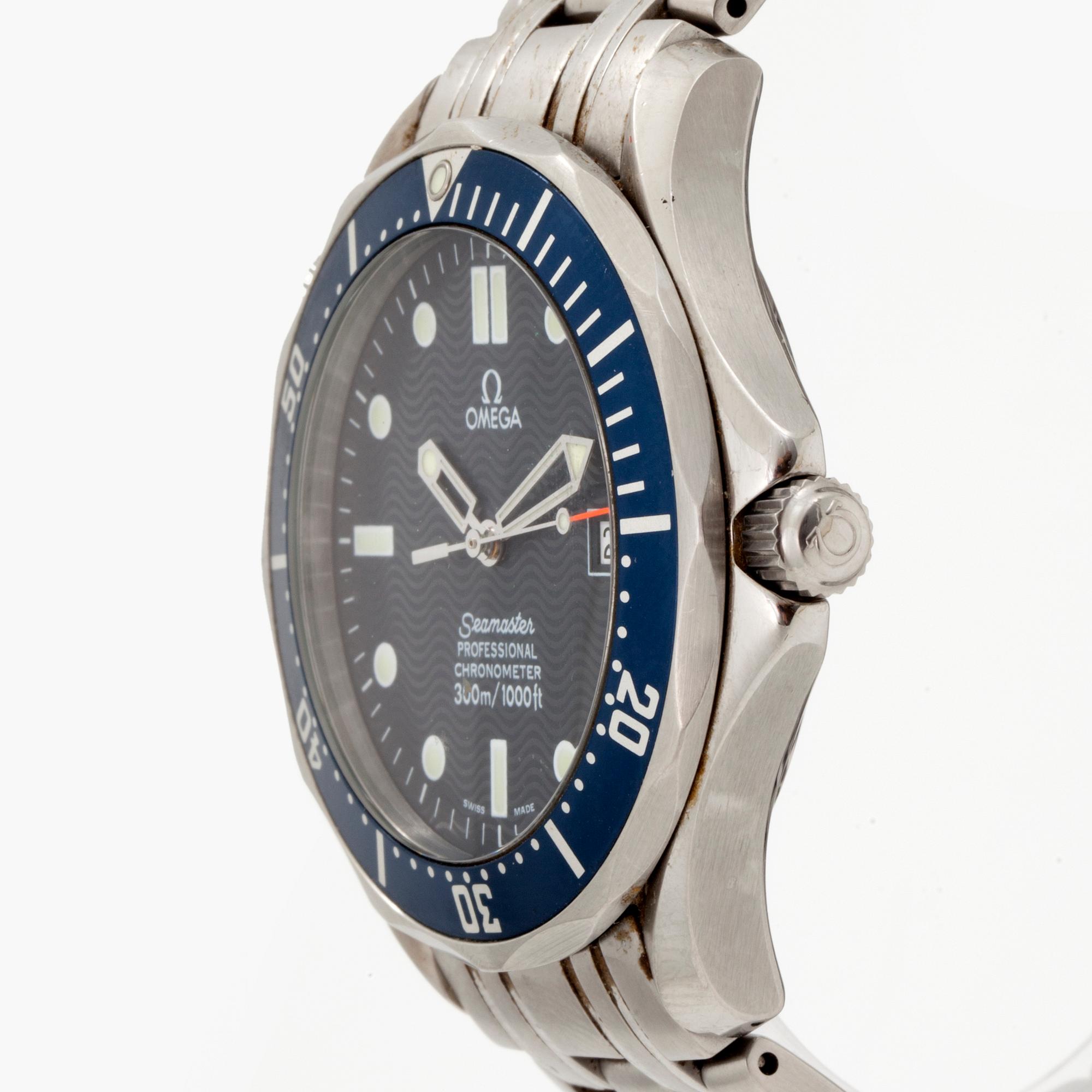 OMEGA, Seamaster Professional (300m/1000ft), Chronometer, wristwatch, 41,5 mm,