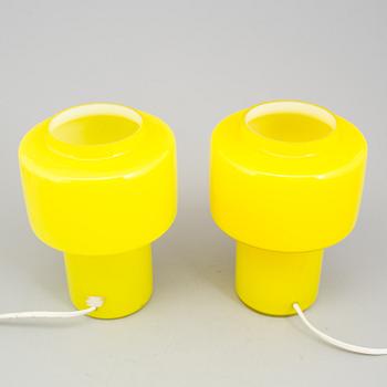 A pair of Luxus table lamps, 20th century.