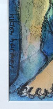 HILDON HERMES DA FONSECA, blandteknik, sign.