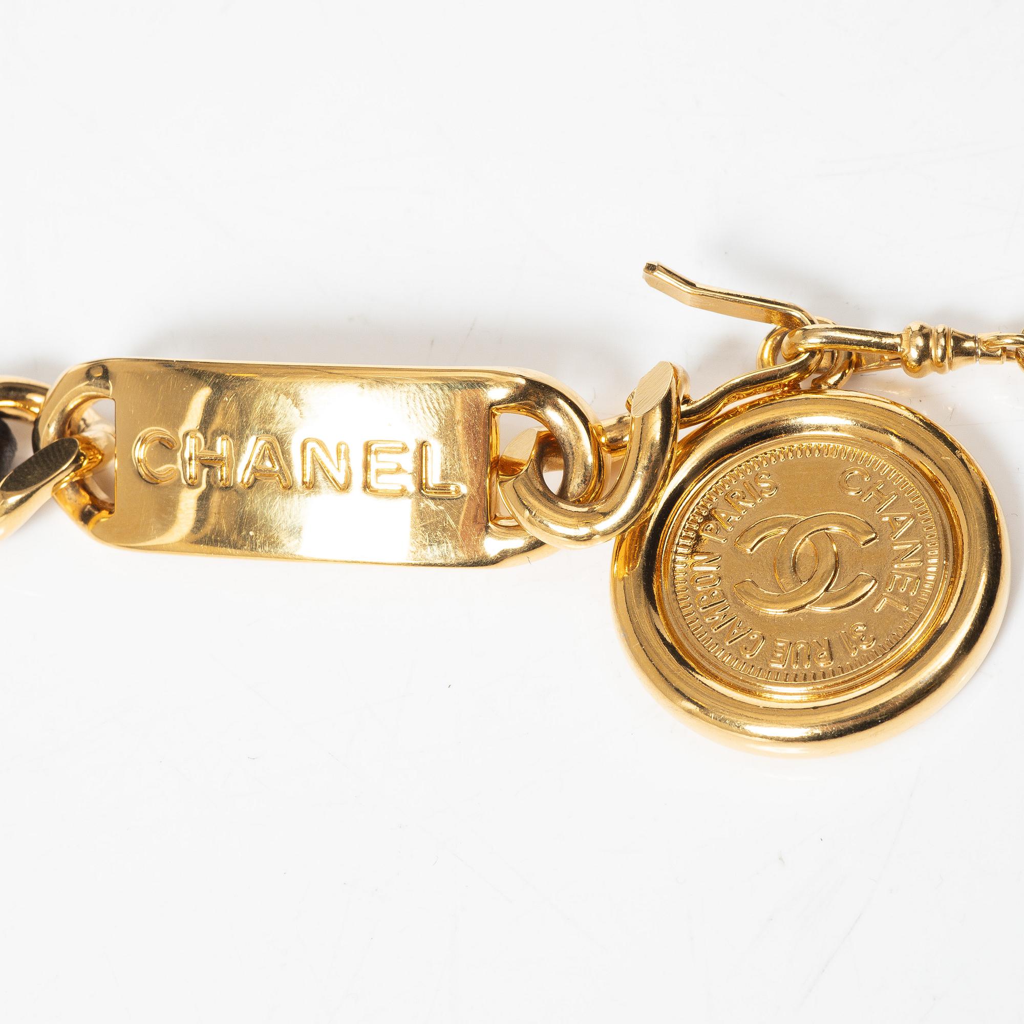 Chanel, skärp "Chain belt", 1996.