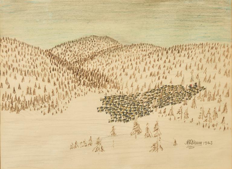 Nils Nilsson Skum, Reindeers.