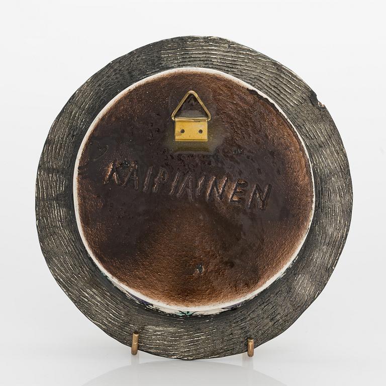 Birger Kaipiainen, a 1950's stoneware bowl signed Kaipiainen.