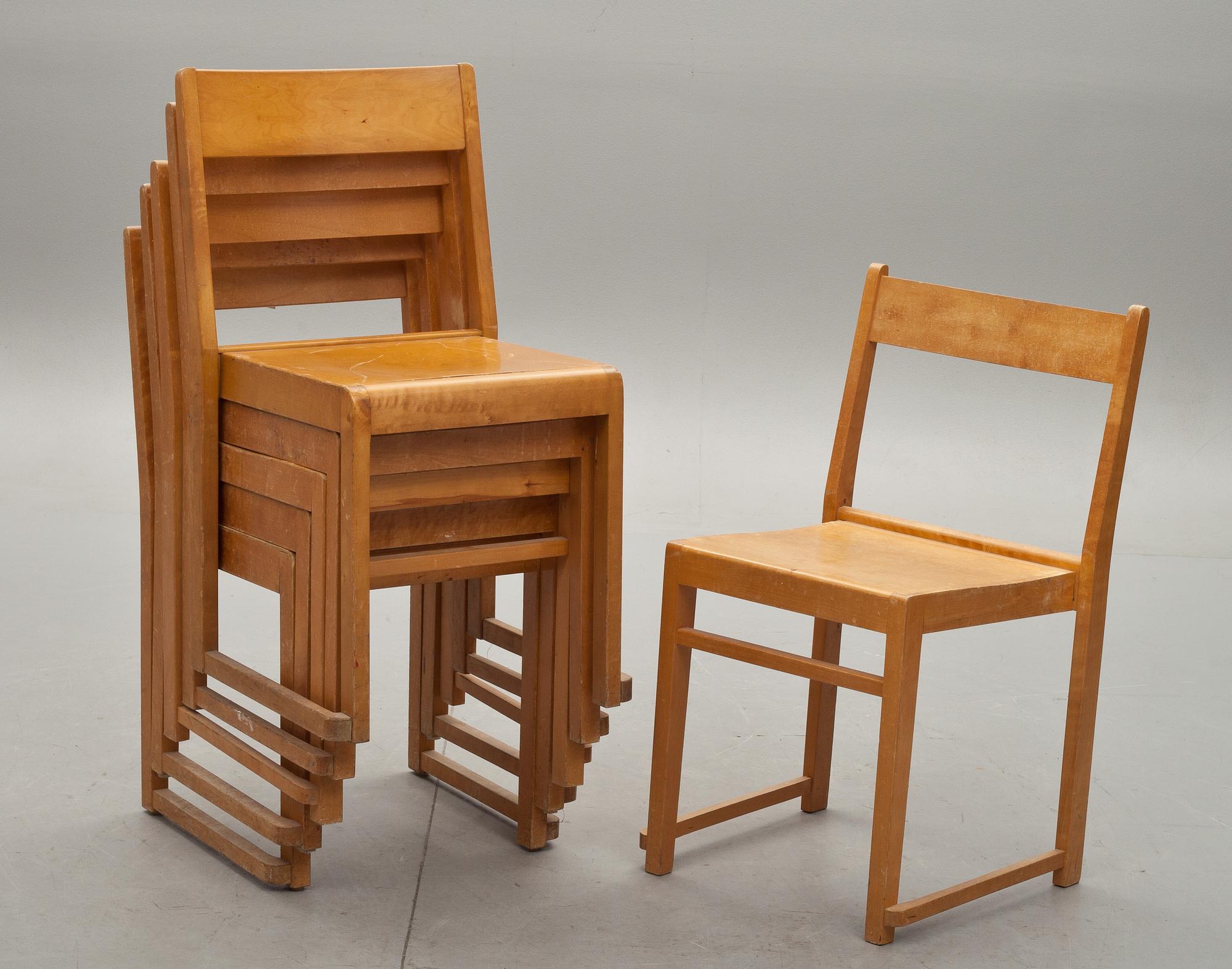 STOLAR, 6 st, Sven Markelius, 1930/40-tal.