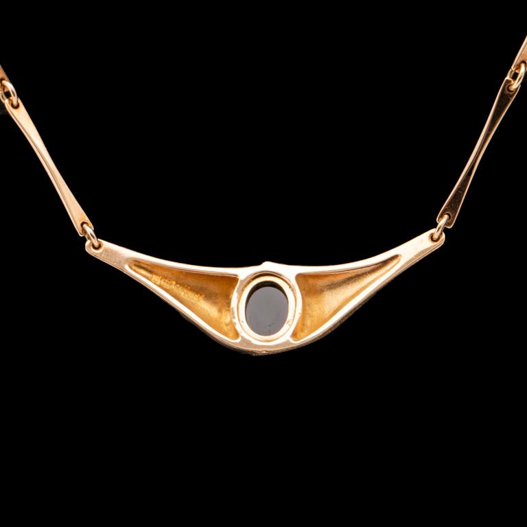 Poul Havgaard necklace in 14K gold, Lapponia.