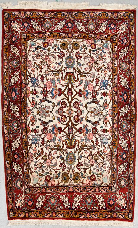 MATTA, old, Isfahan, figural, ca 213 X 137cm.