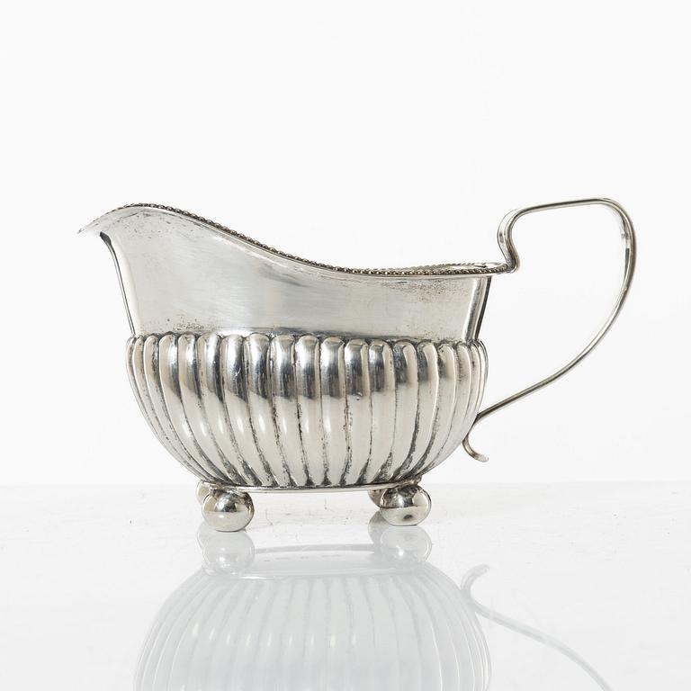Johan Malmstedt, gräddkanna, silver, Göteborg 1815.