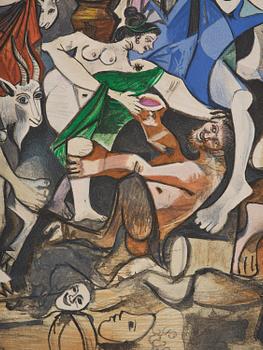 Pablo Picasso, after, "La Bacchanale", from: "Dans l'Atelier de Picasso".