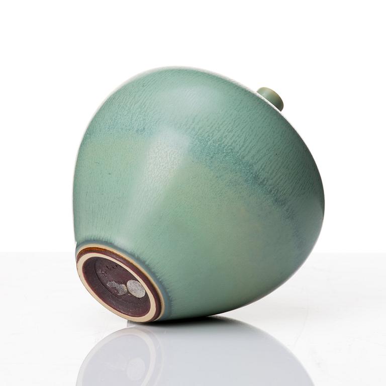 Berndt Friberg, a stoneware vase, Gustavsberg studio, Sweden 1958.