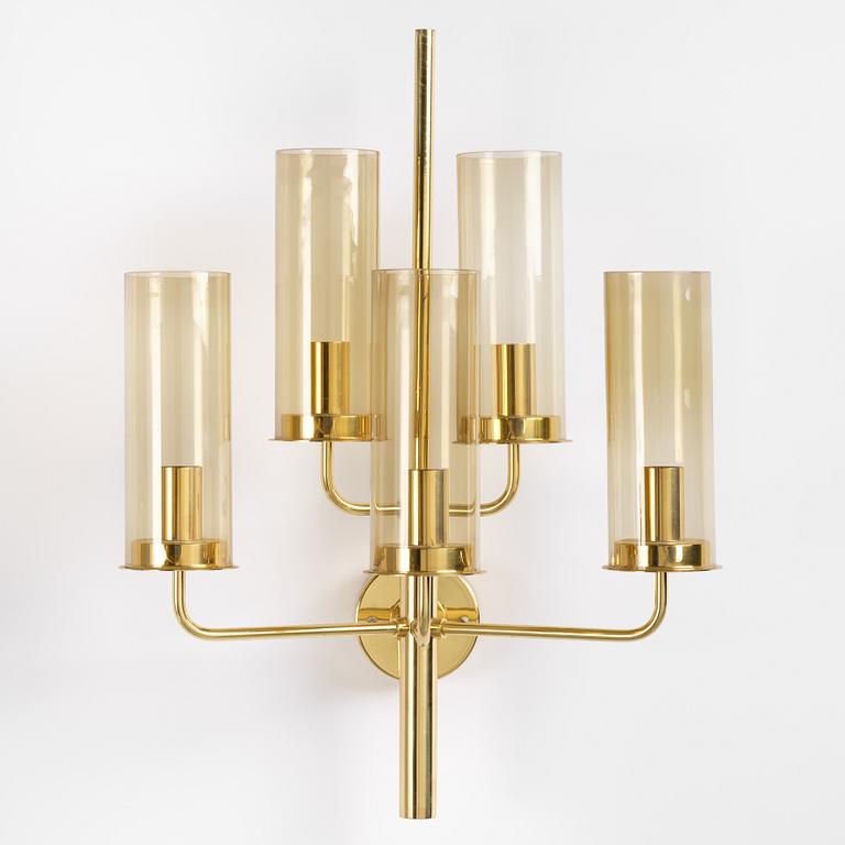 Hans-Agne Jakobsson, a wall sconce, "Sonata", model "V169-5", Hans-Agne Jakobsson AB, Markaryd, 1960s-70s.