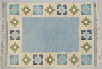 MATTA, rölakan, monogramsignerad BS, 1900-talets andra hälft, 230 x 164 cm.