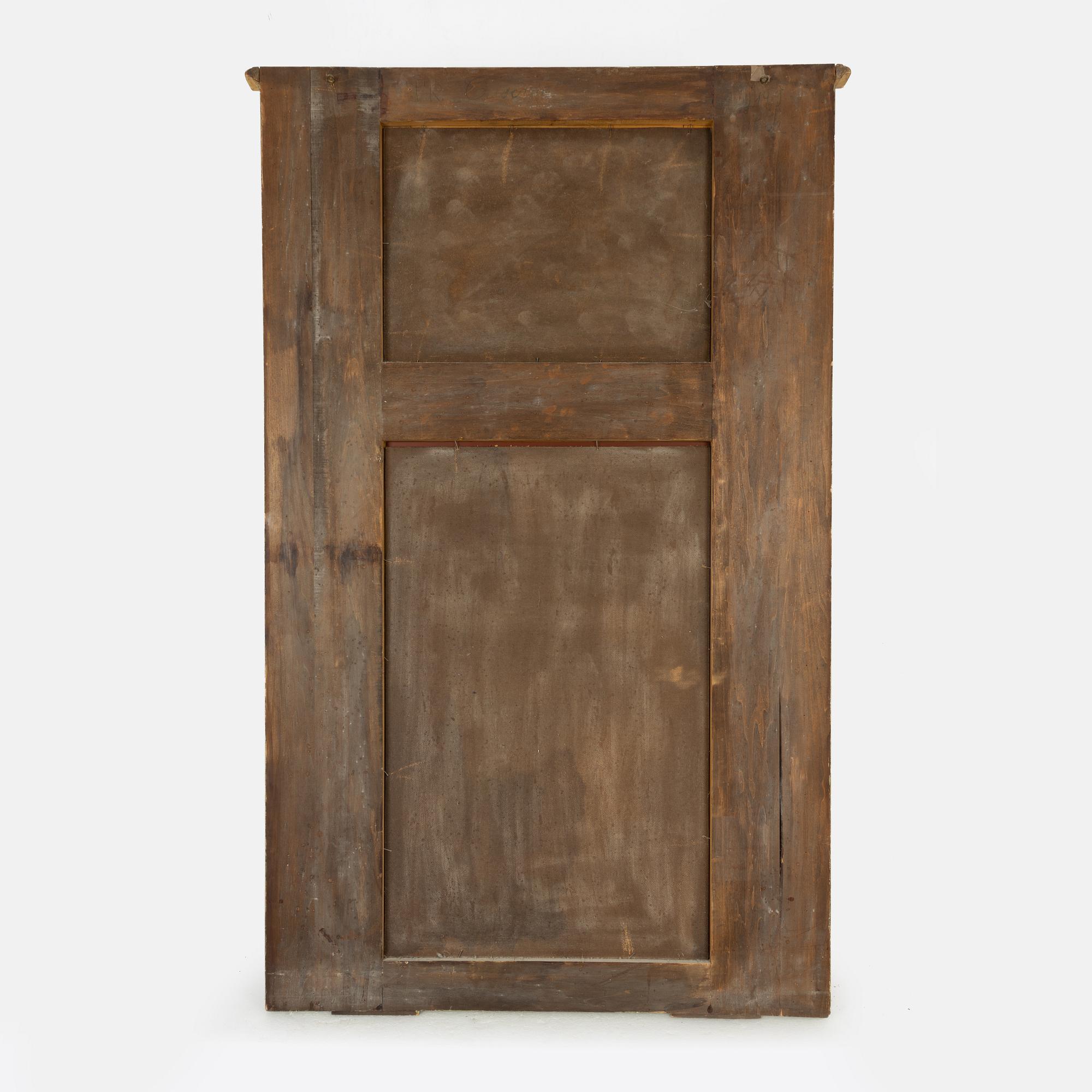 A Rococo style mirror, first half of the 20th Century.