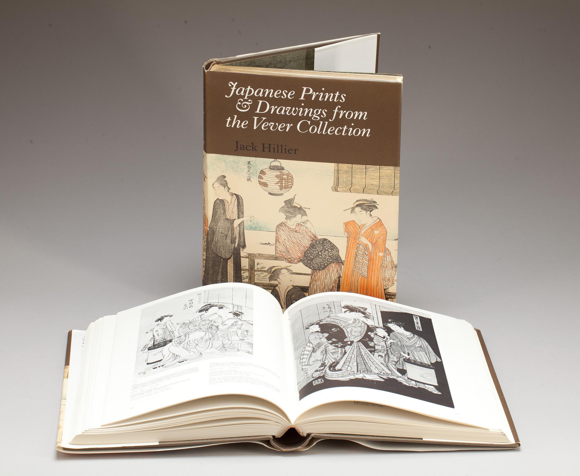 BOK, 3 vol. "Japanese Prints & Drawings from the Vever Collection". Jack Hillier 1976. Sotheby Parke Bernet. 698/2000ex.