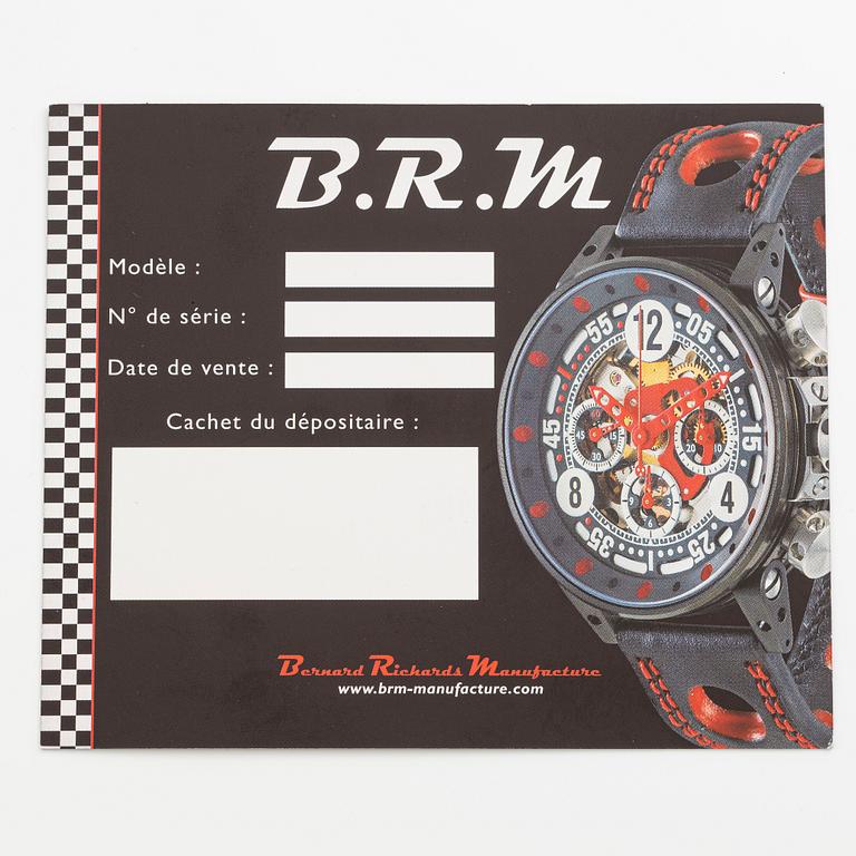 B.R.M (Bernerd Richards Manufacture), MK-44, wristwatch, 44 mm.