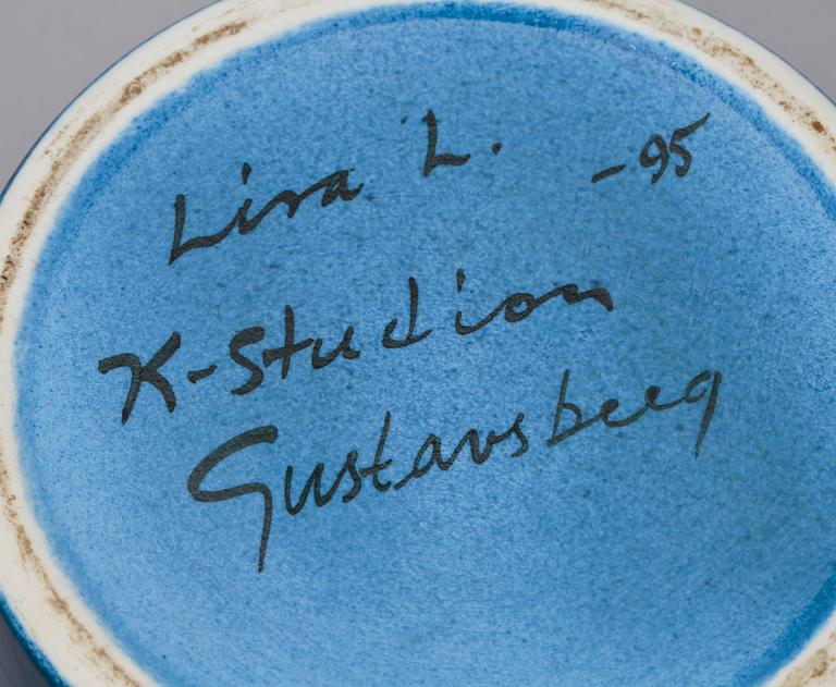 PARTI LISA LARSON, 4 delar, keramik, Gustavsberg.