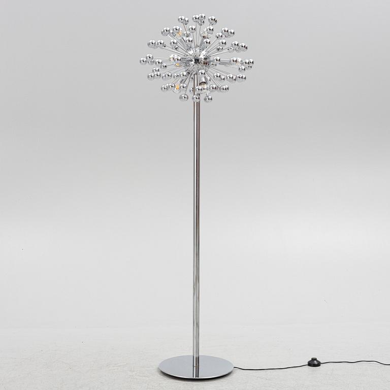 A floor lamp, probably Italy, second half of the 20th Century.