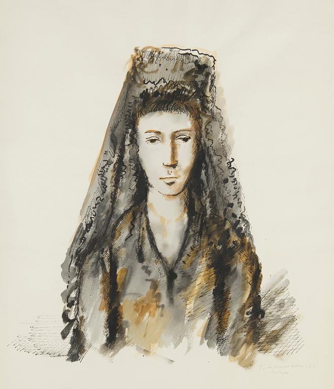 Juhani Linnovaara, Self-portrait.