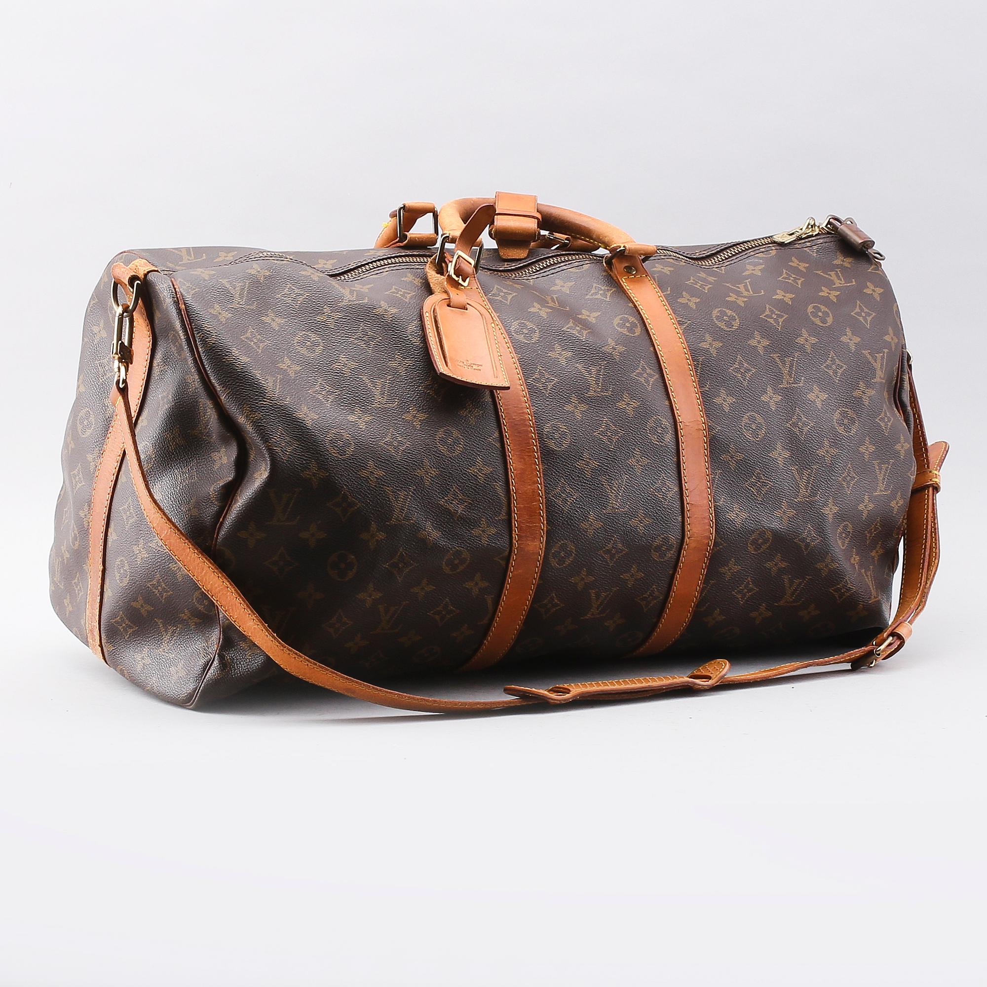 VÄSKA, Louis Vuitton, "Keepall 55", weekendbag.