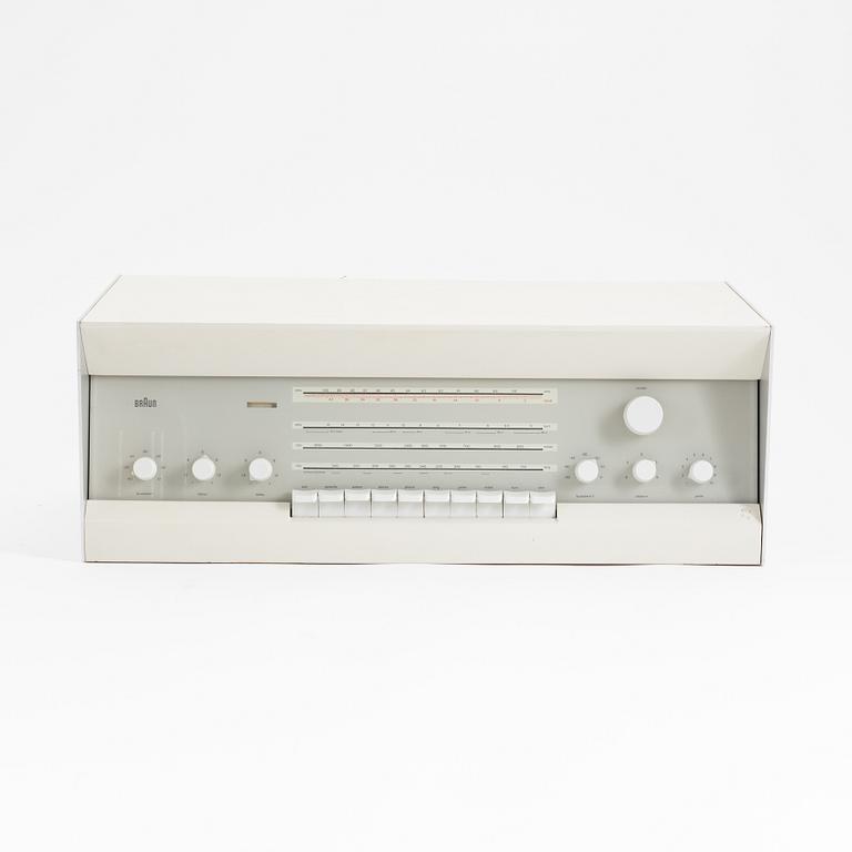 Dieter Rams, receiver/radio with amplifier, model 'RCS 9-S', Braun, designed in 1961.