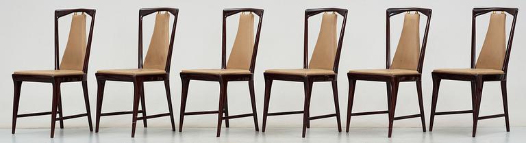 MATGRUPP, 7 delar, trä och glas, 1900-tal.