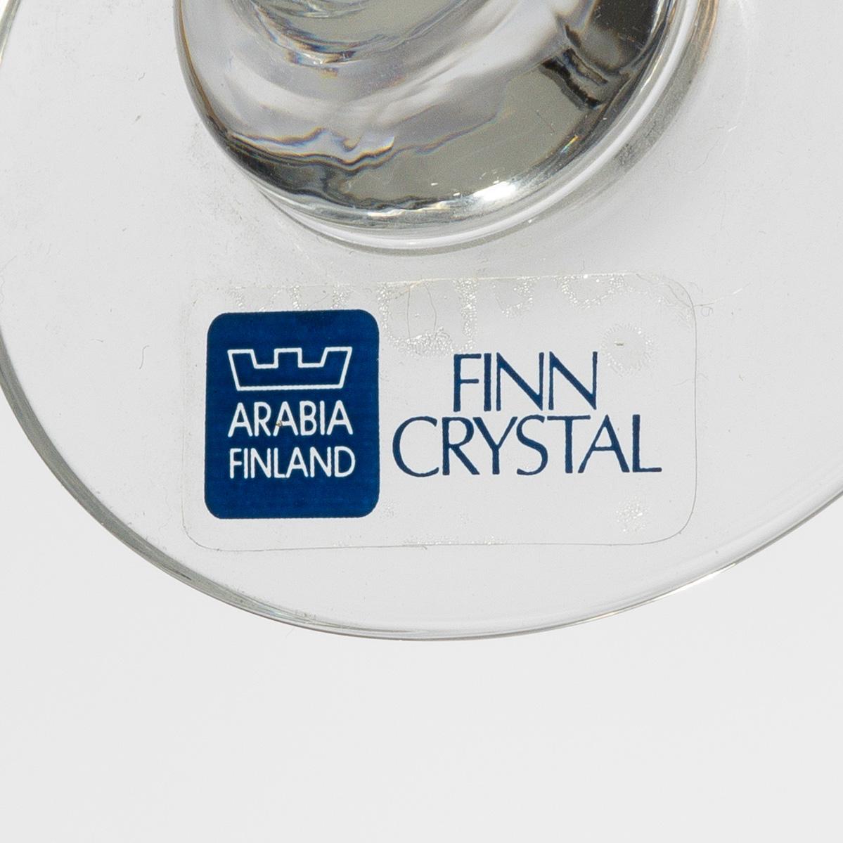 Heikki Orvola, a 111 pieces glass service, "Aurora", Nuutajärvi Notsjö, Arabia and Iittala, late 20th century.
