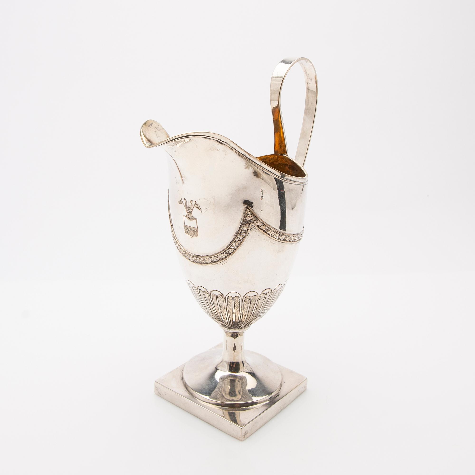 Jug, silver, Empire, 1815.