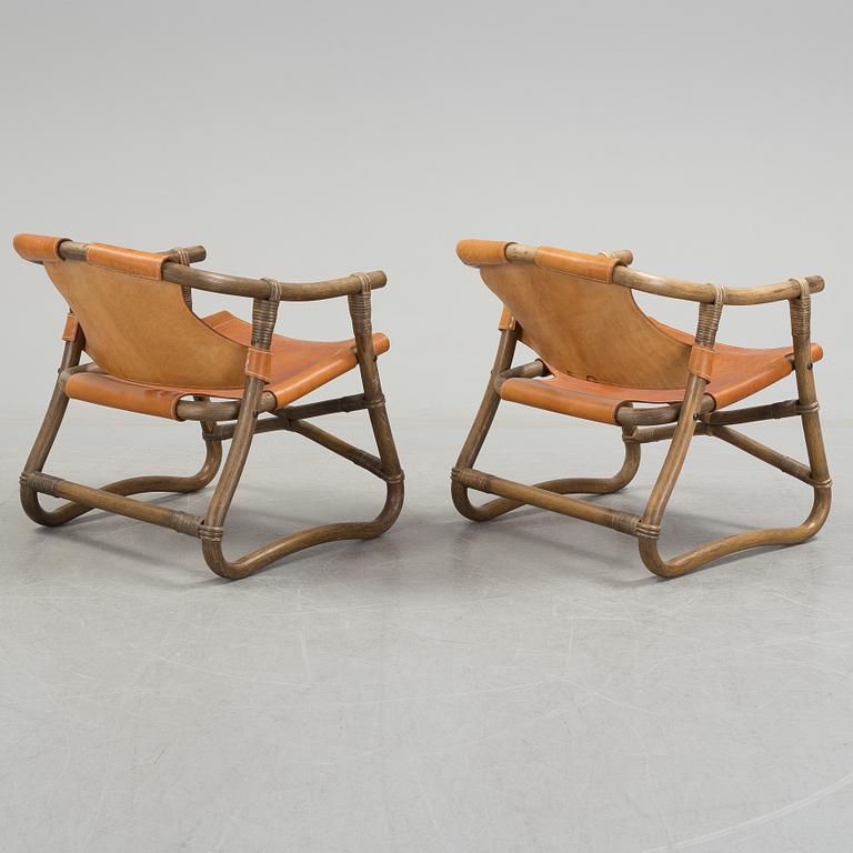 A pair of 'Espri' easy chairs by IKEA, 1970s.