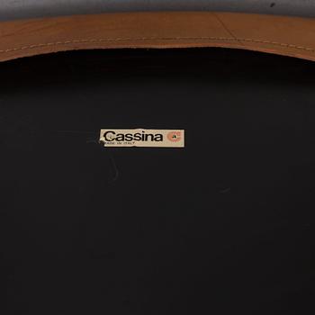 MARIO BELLINI, a pair of "413 CAB" chairs for Cassina.
