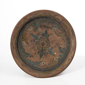 Sieve bowl, folk art, Norway, 19th century.